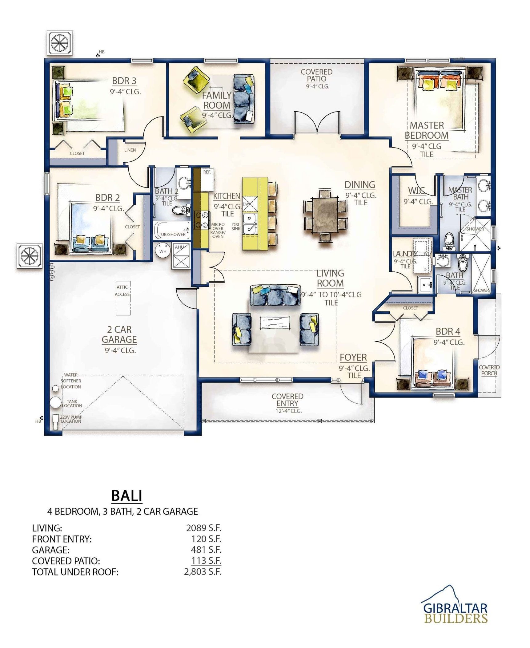The Bali Floor Plan