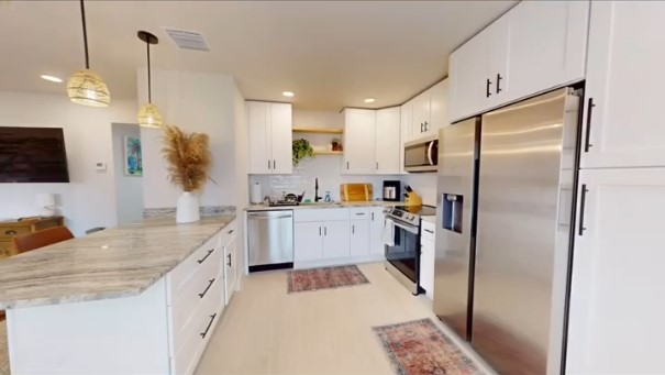 Kitchen after remodeling work