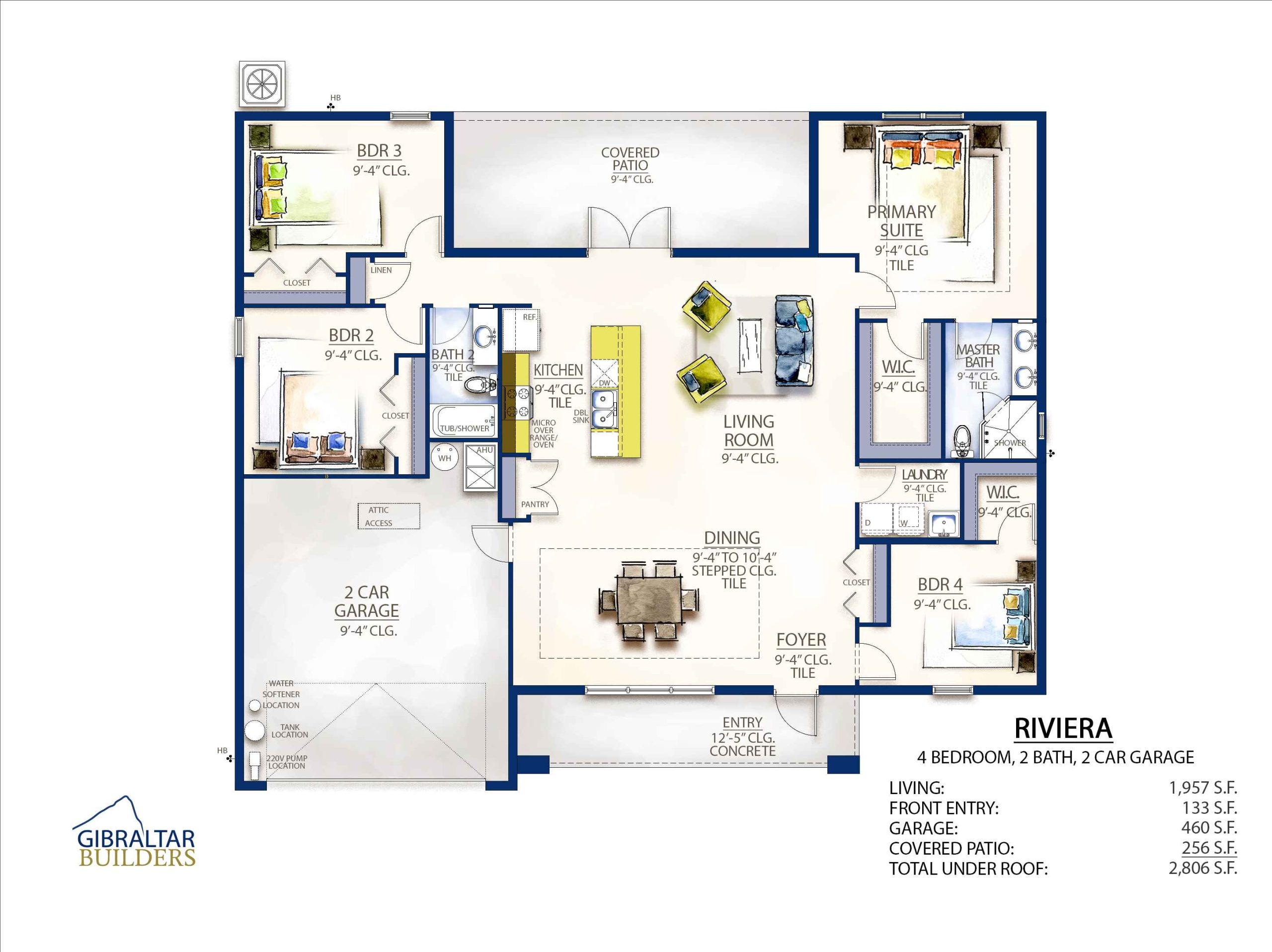 The Riviera Floor Plan