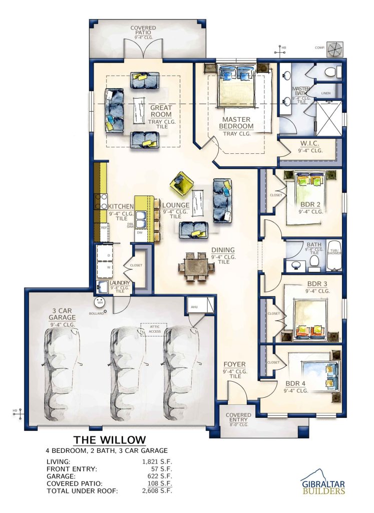 The Willow Floor Plan