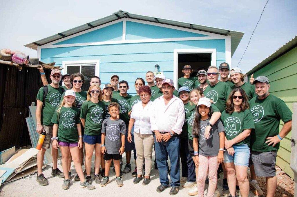 Youth With A Mission — Gibraltar Builders team on a build trip